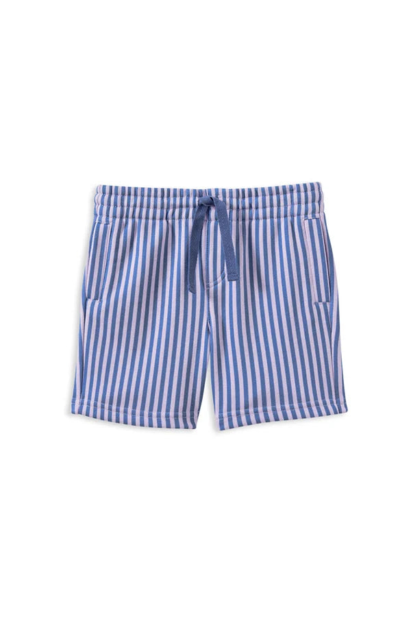 MILKY CHILL STRIPE FLEECE SHORT