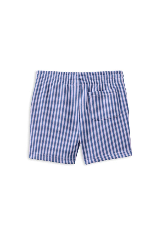 MILKY CHILL STRIPE FLEECE SHORT