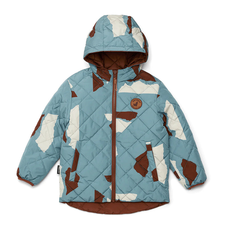 CRYWOLF REVERSIBLE ECO PUFFER MOVE MOUNTAINS