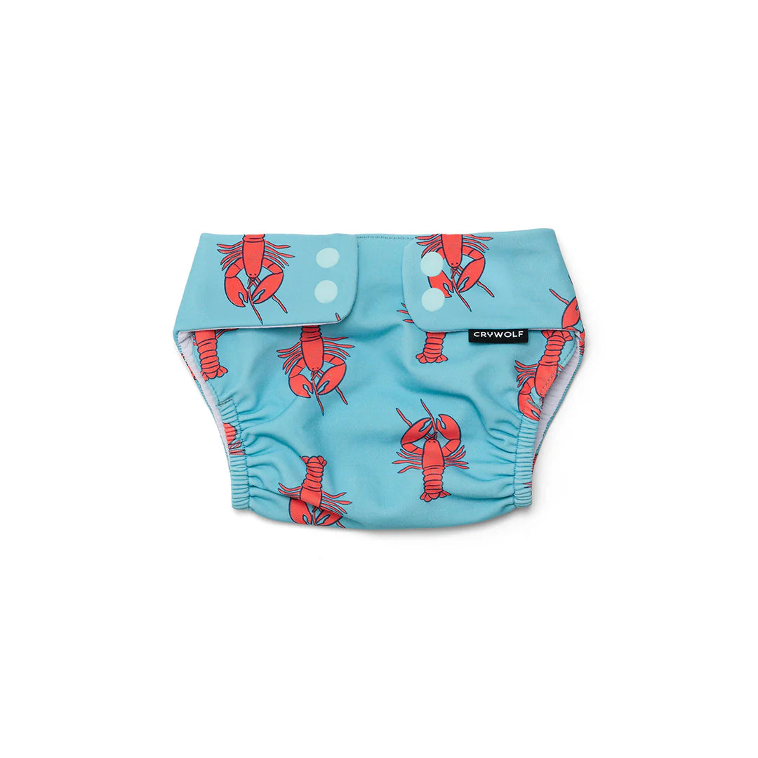 CRYWOLF REUSABLE SWIM NAPPY - LITTLE LOBSTERS