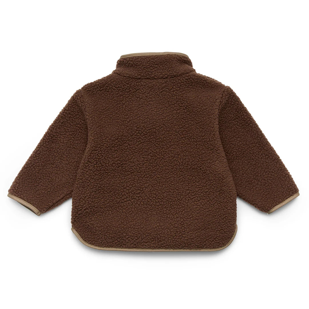 CRYWOLF BABY SHERPA JACKET PINECONE