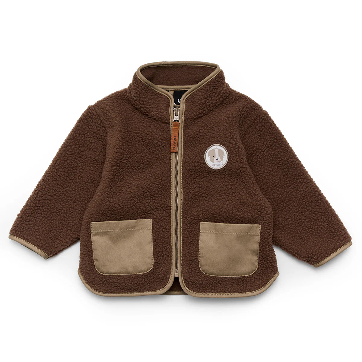 CRYWOLF BABY SHERPA JACKET PINECONE