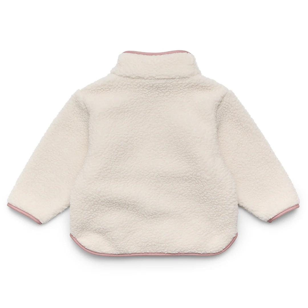 CRYWOLF BABY SHERPA JACKET POWDER