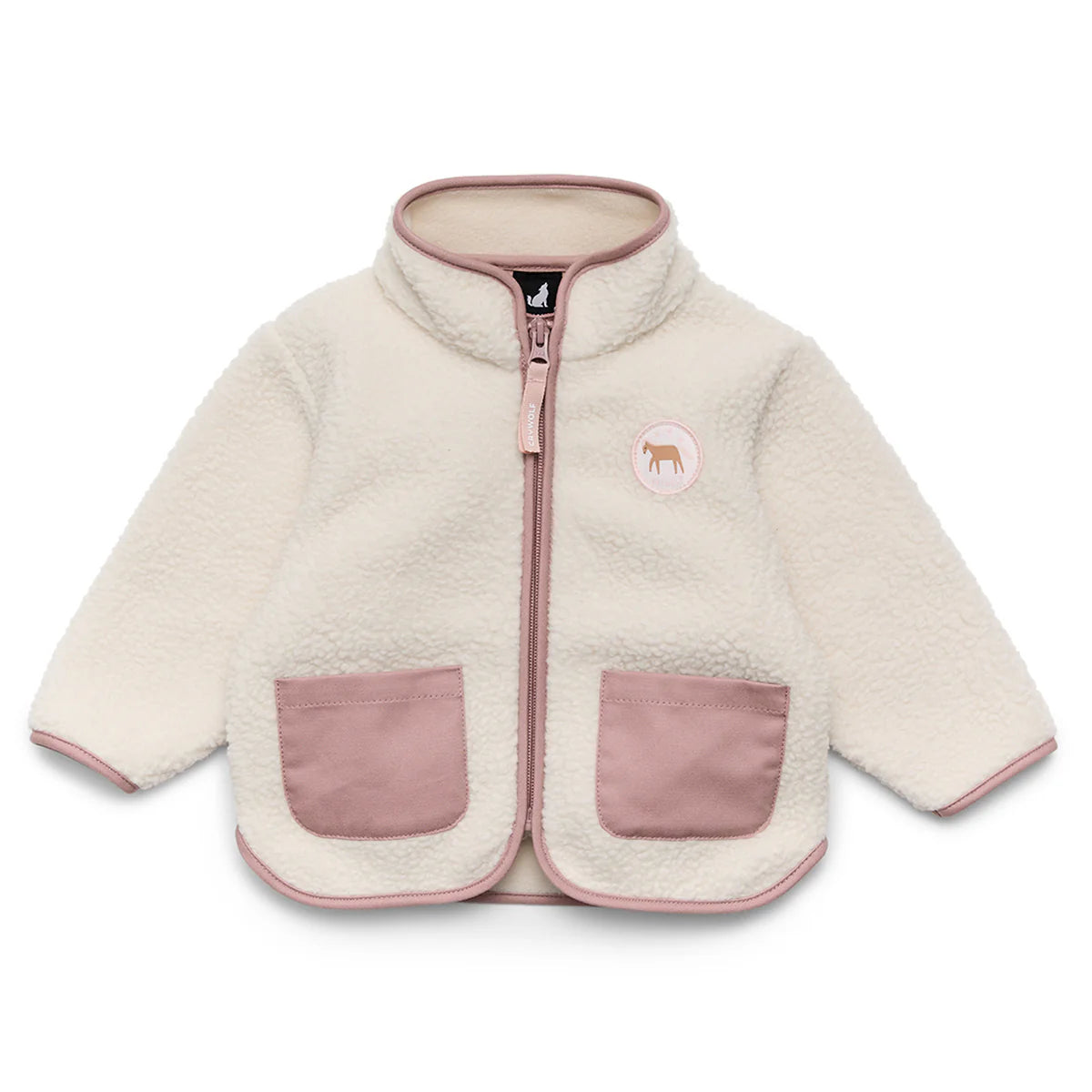 CRYWOLF BABY SHERPA JACKET POWDER