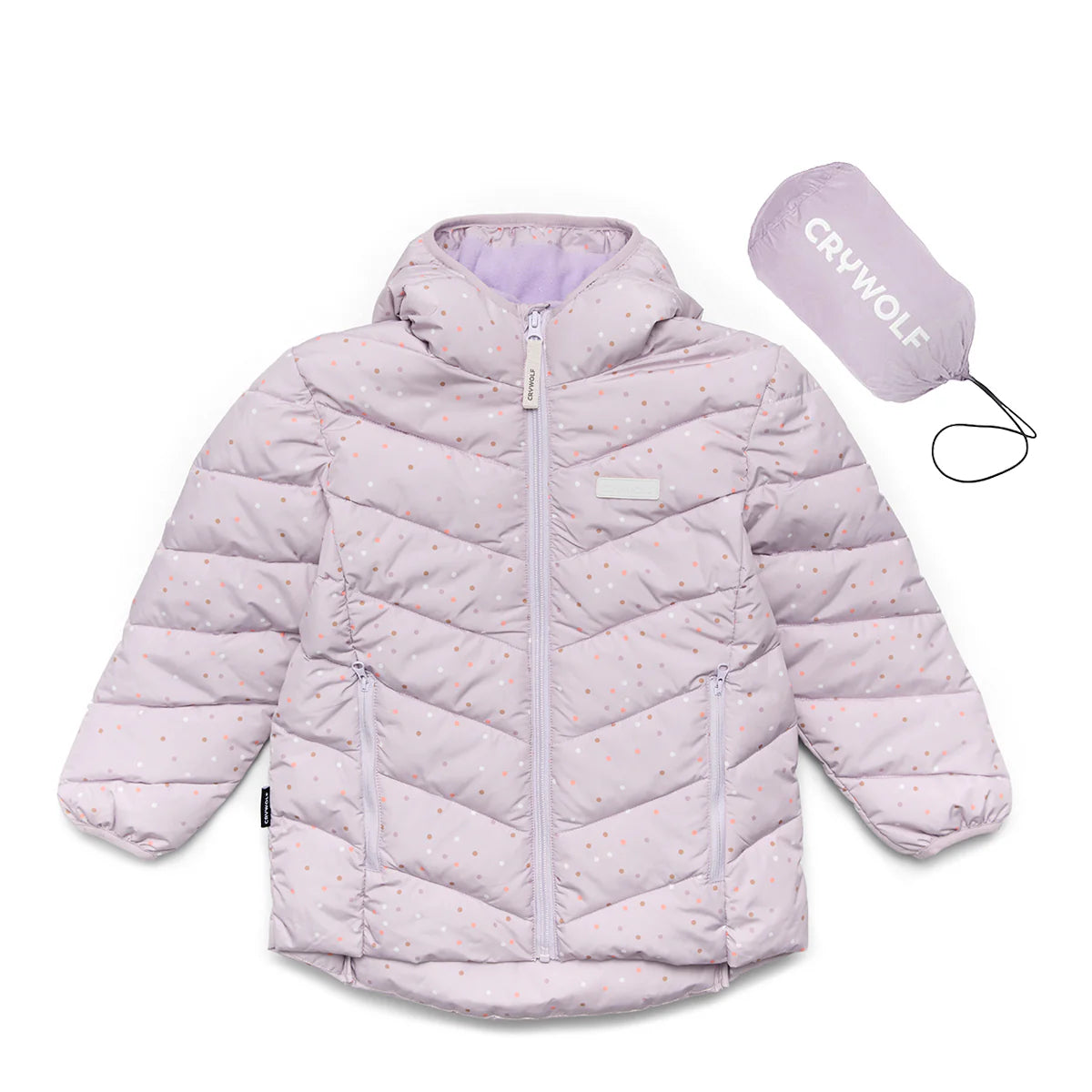 CRYWOLF ECO PUFFER HEATHER DOTS