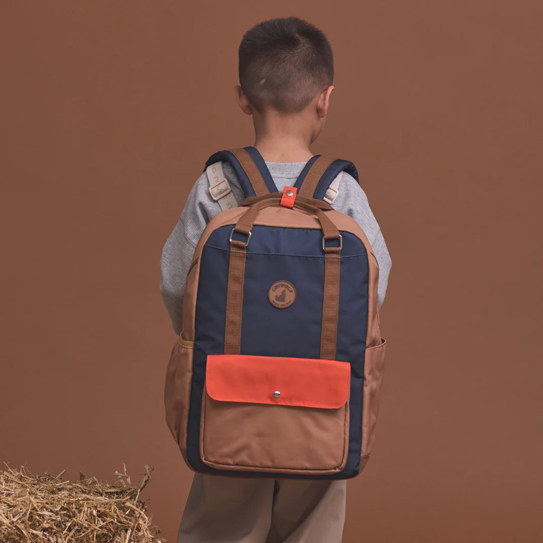 CRYWOLF KNAPSACK - ASH COLOURBLOCK