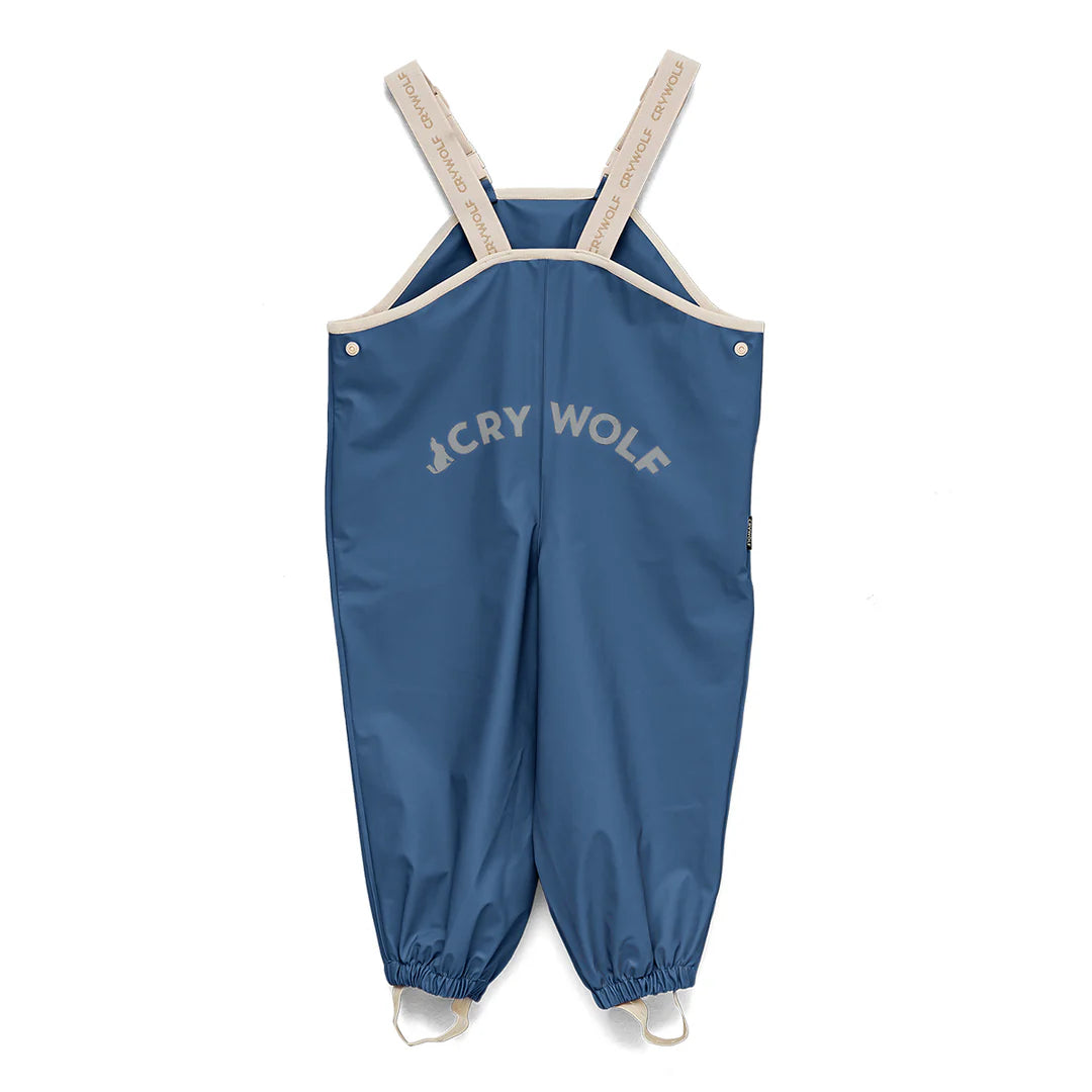 CRYWOLF RAIN OVERALLS HIGHLAND BLUE
