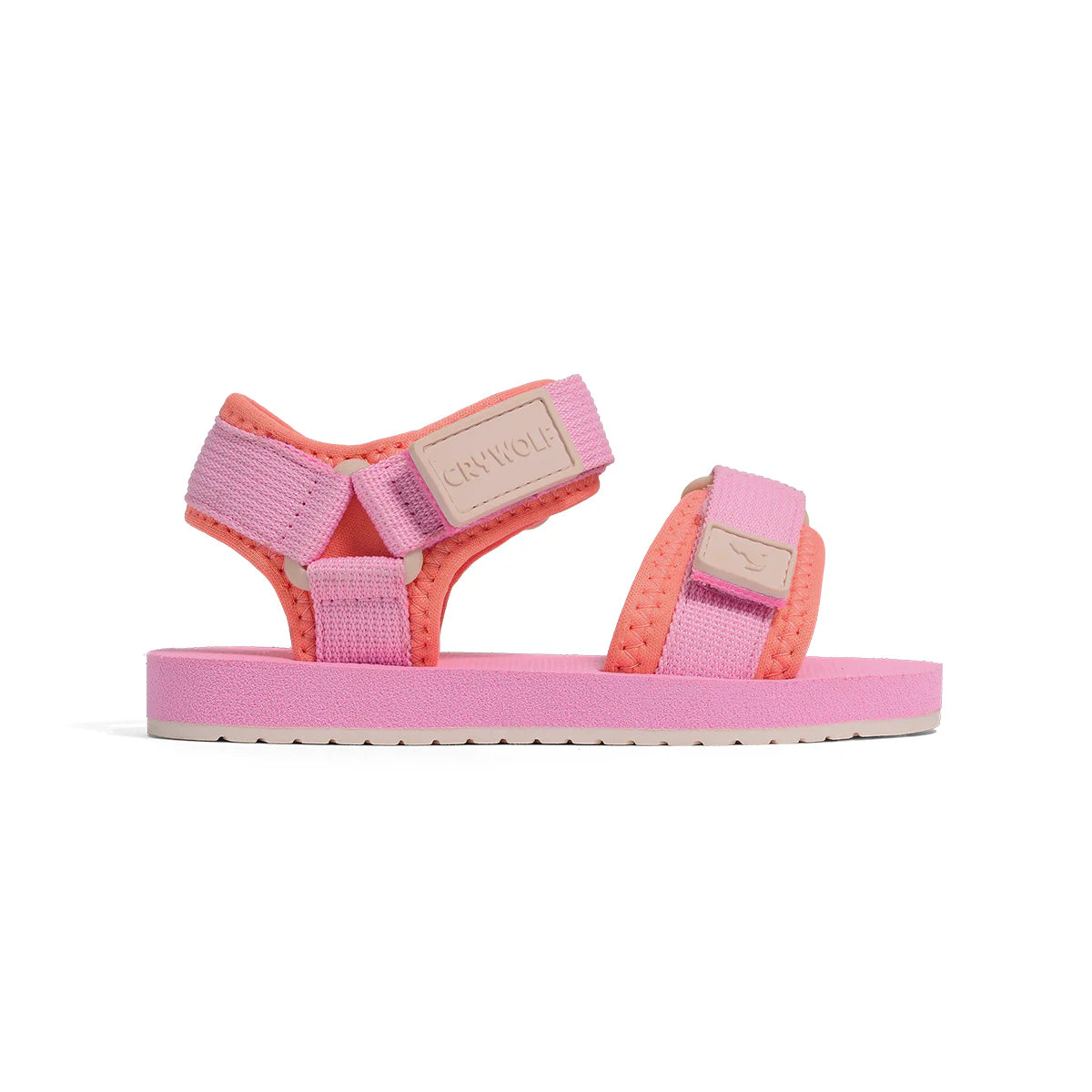 CRYWOLF BEACH SANDAL CANDY PINK