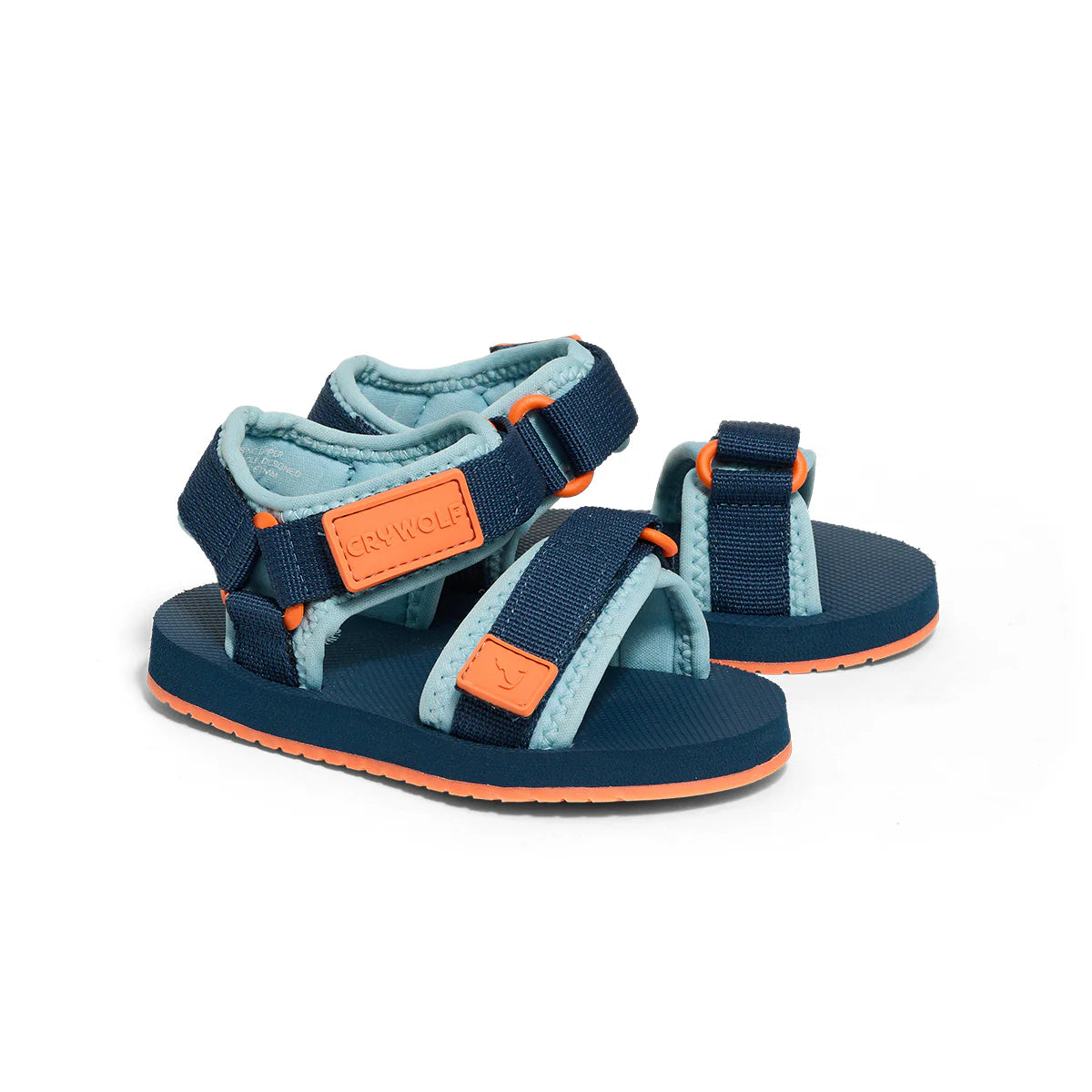 CRYWOLF BEACH SANDAL NAVY POP