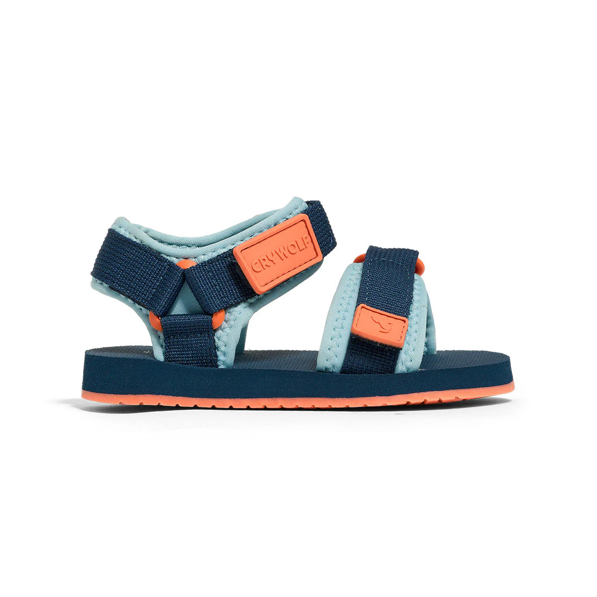 CRYWOLF BEACH SANDAL NAVY POP