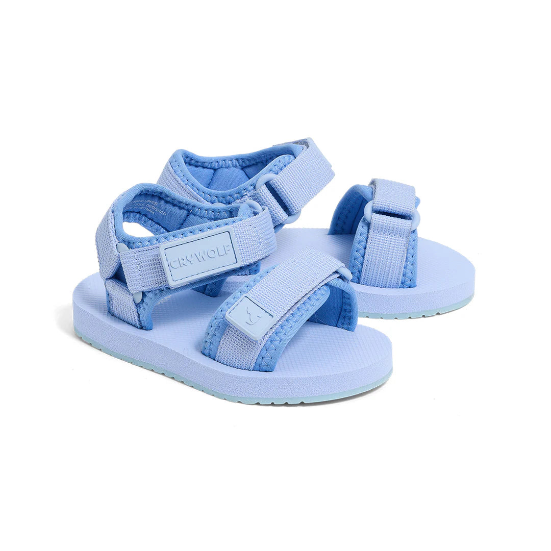 CRYWOLF BEACH SANDAL SKY BLUE