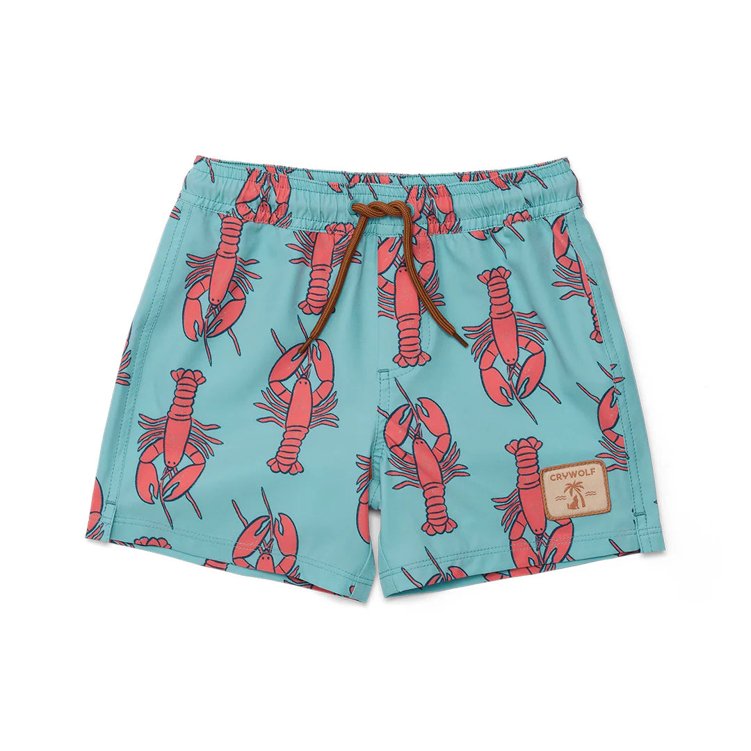 CRYWOLF BOARD SHORTS LOBSTERS