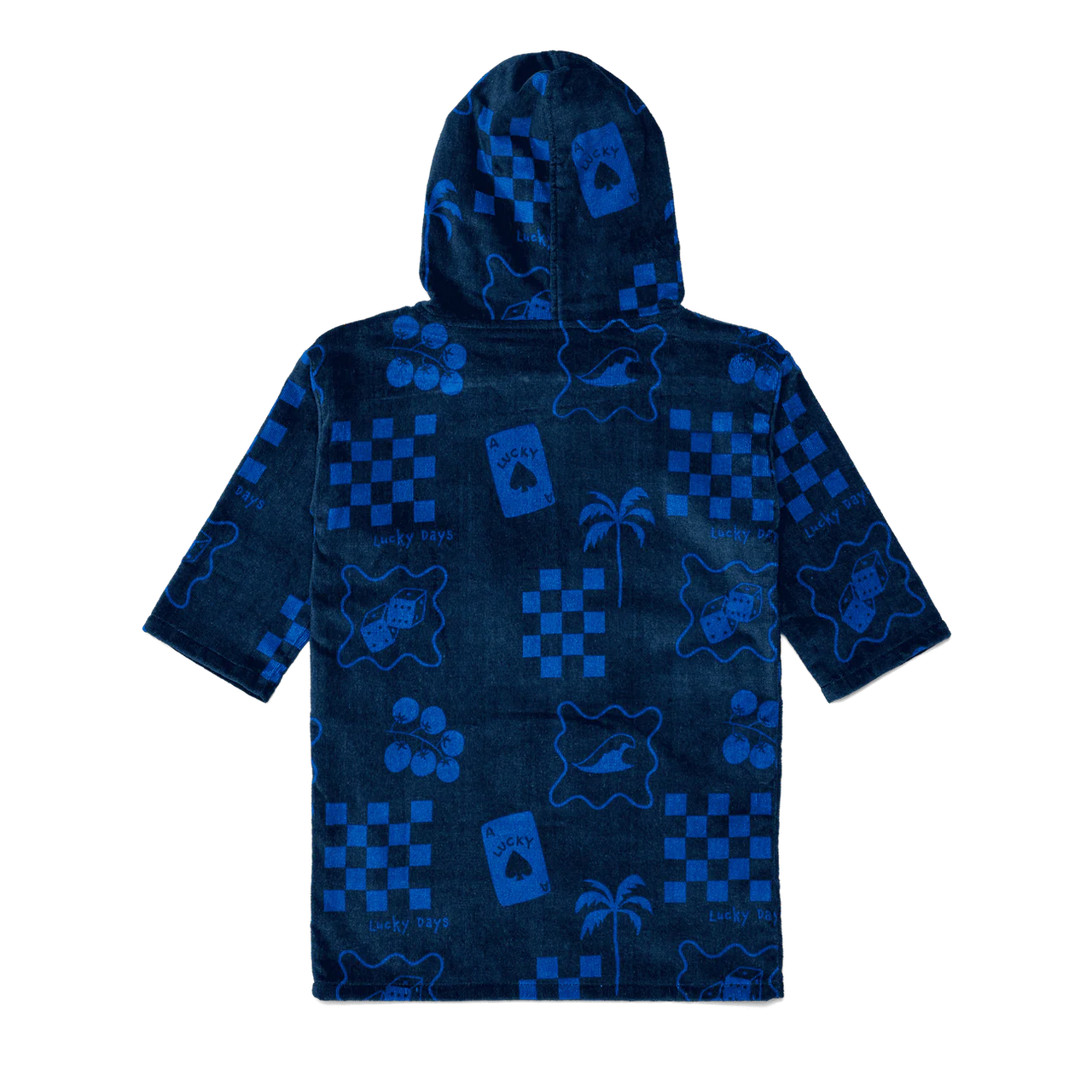 CRYWOLF EVERYWHERE ZIP UP TOWEL NAVY