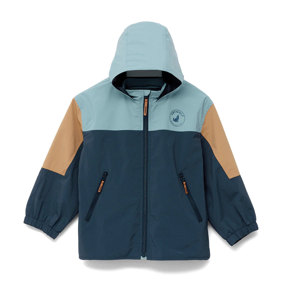 CRYWOLF PACKABLE JACKET INDIGO