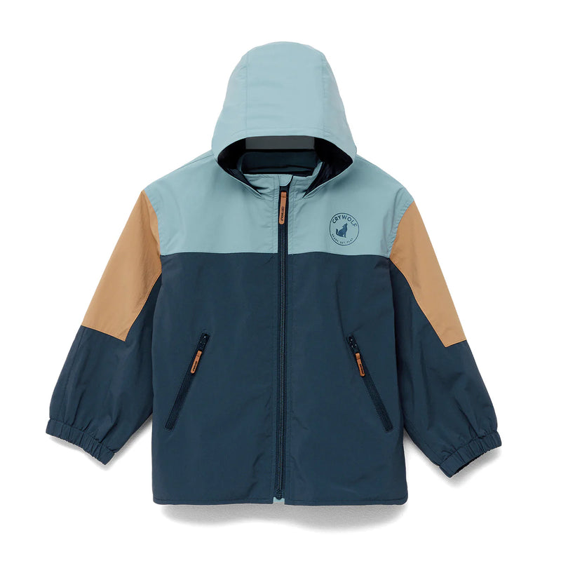 CRYWOLF PACKABLE JACKET INDIGO