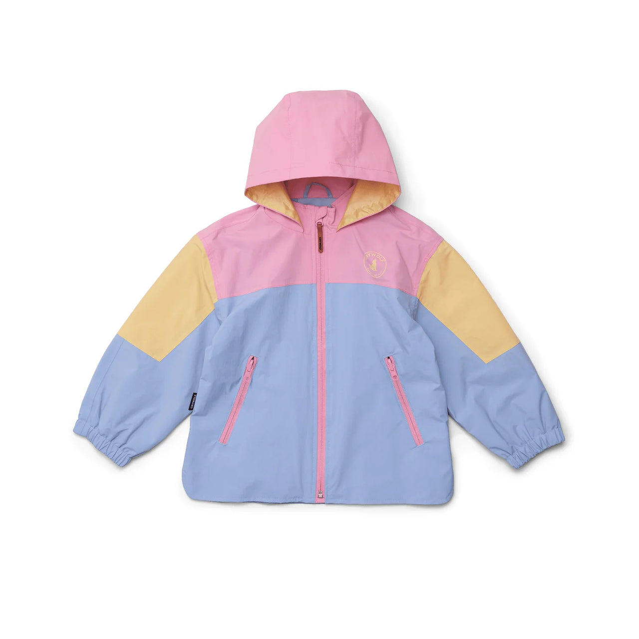 CRYWOLF PACKABLE JACKET POP COLOURBLOCK