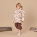 CRYWOLF REVERSIBLE ECO PUFFER DAISY FLORAL