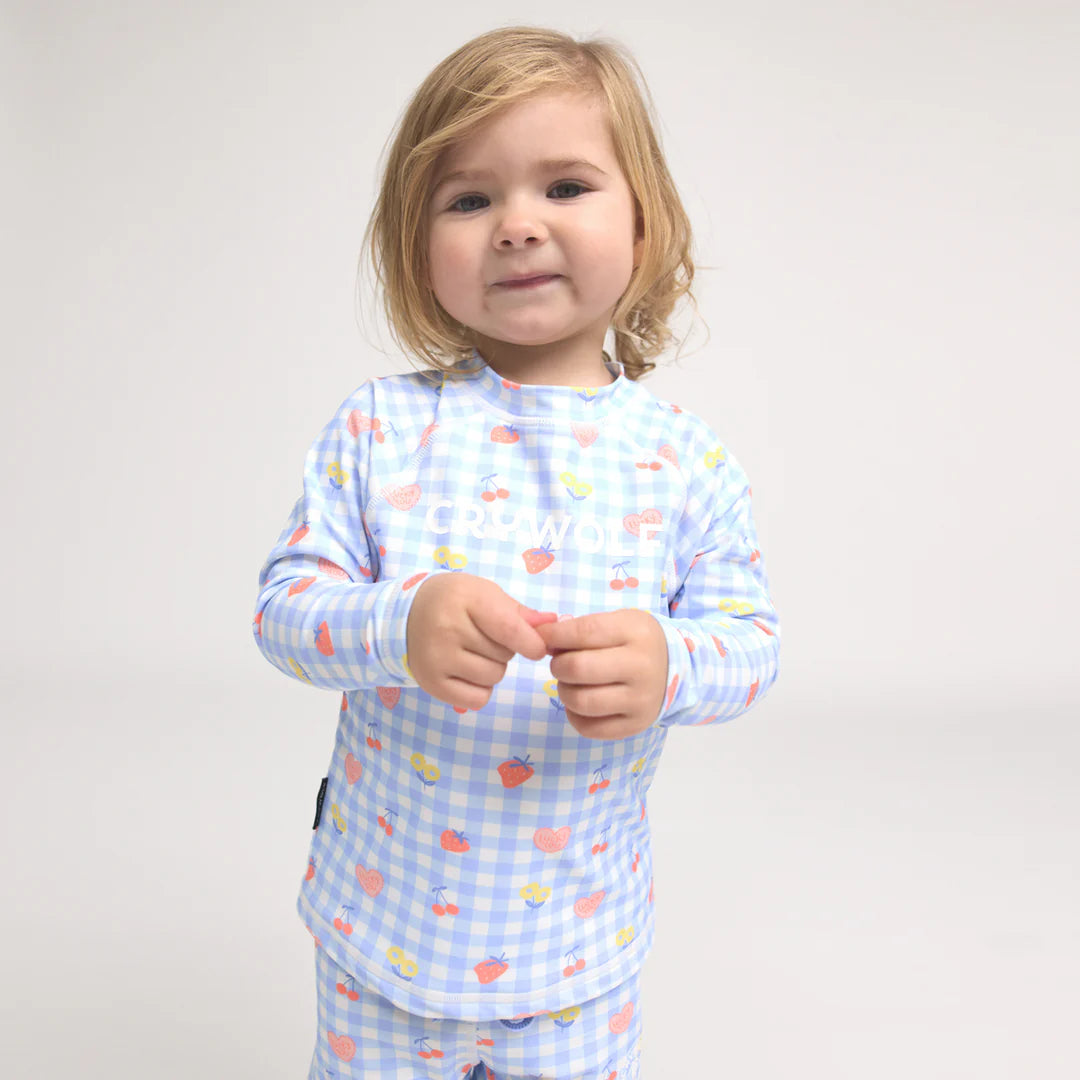 CRYWOLF BABY RASH VEST LUCKY PICNIC