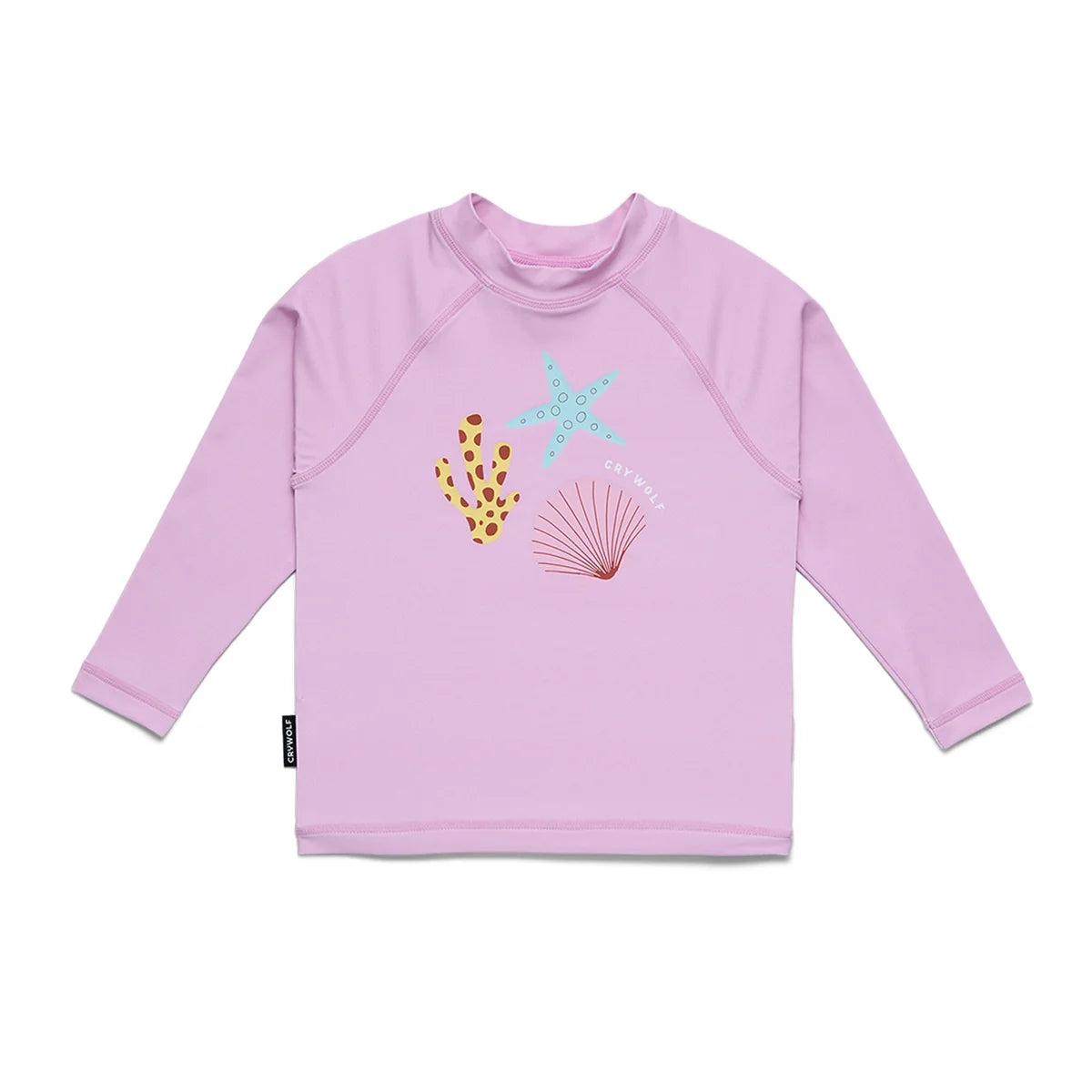 CRYWOLF BABY RASH VEST SUGAR SHELL