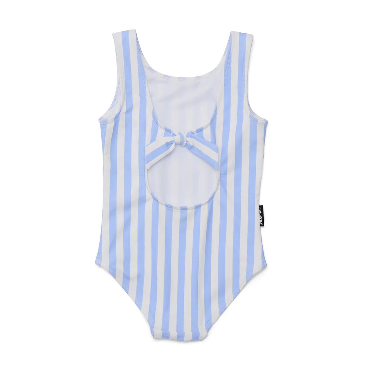 CRYWOLF SWIM SUIT SKY BLUE STRIPE