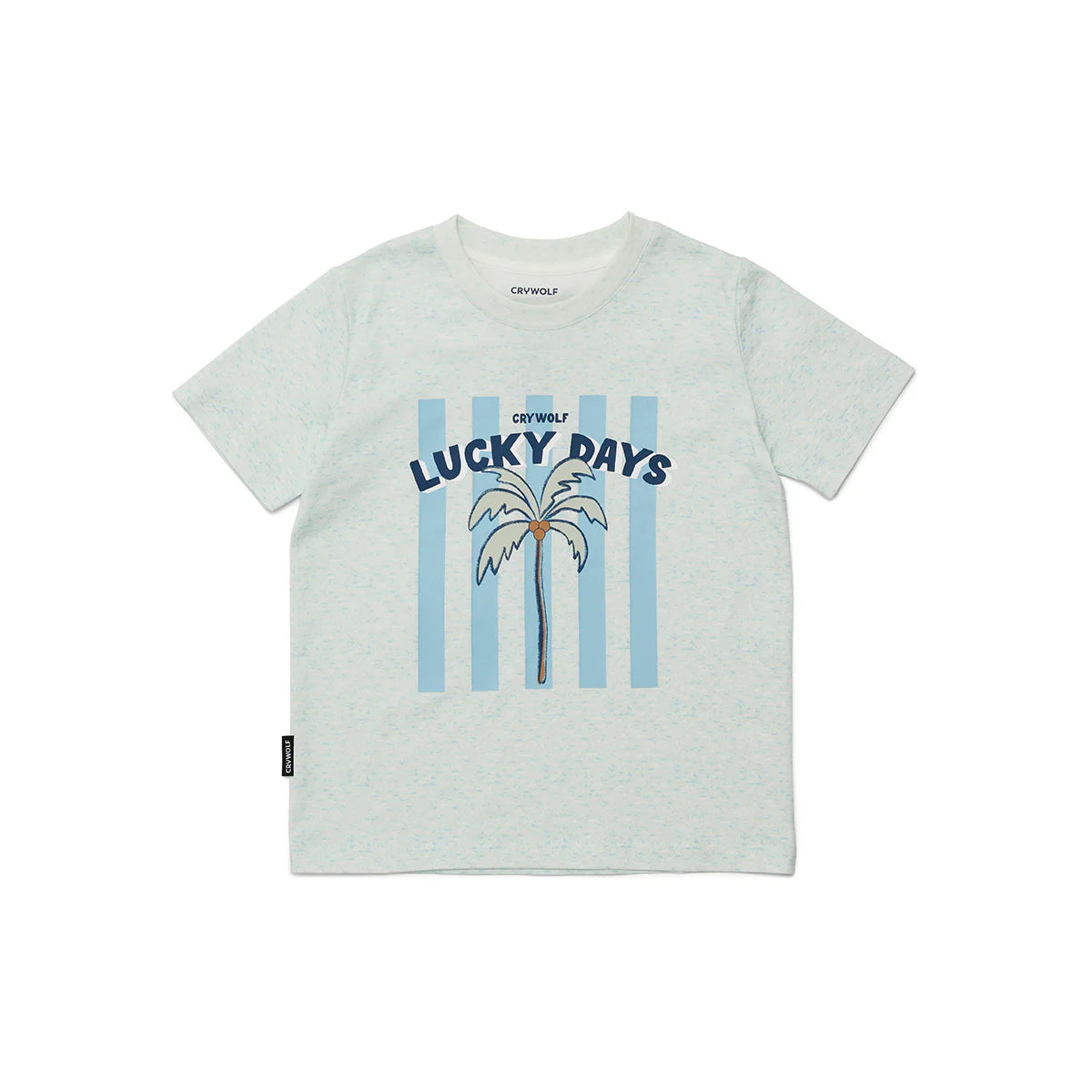 CRYWOLF SCRATCH N SMELL TSHIRT -  COCONUT PALMS