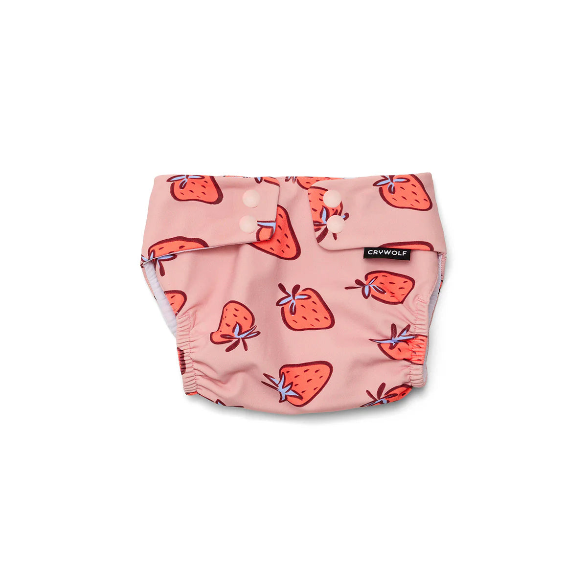 CRYWOLF REUSABLE SWIM NAPPY - STRAWBERRY SPLASH