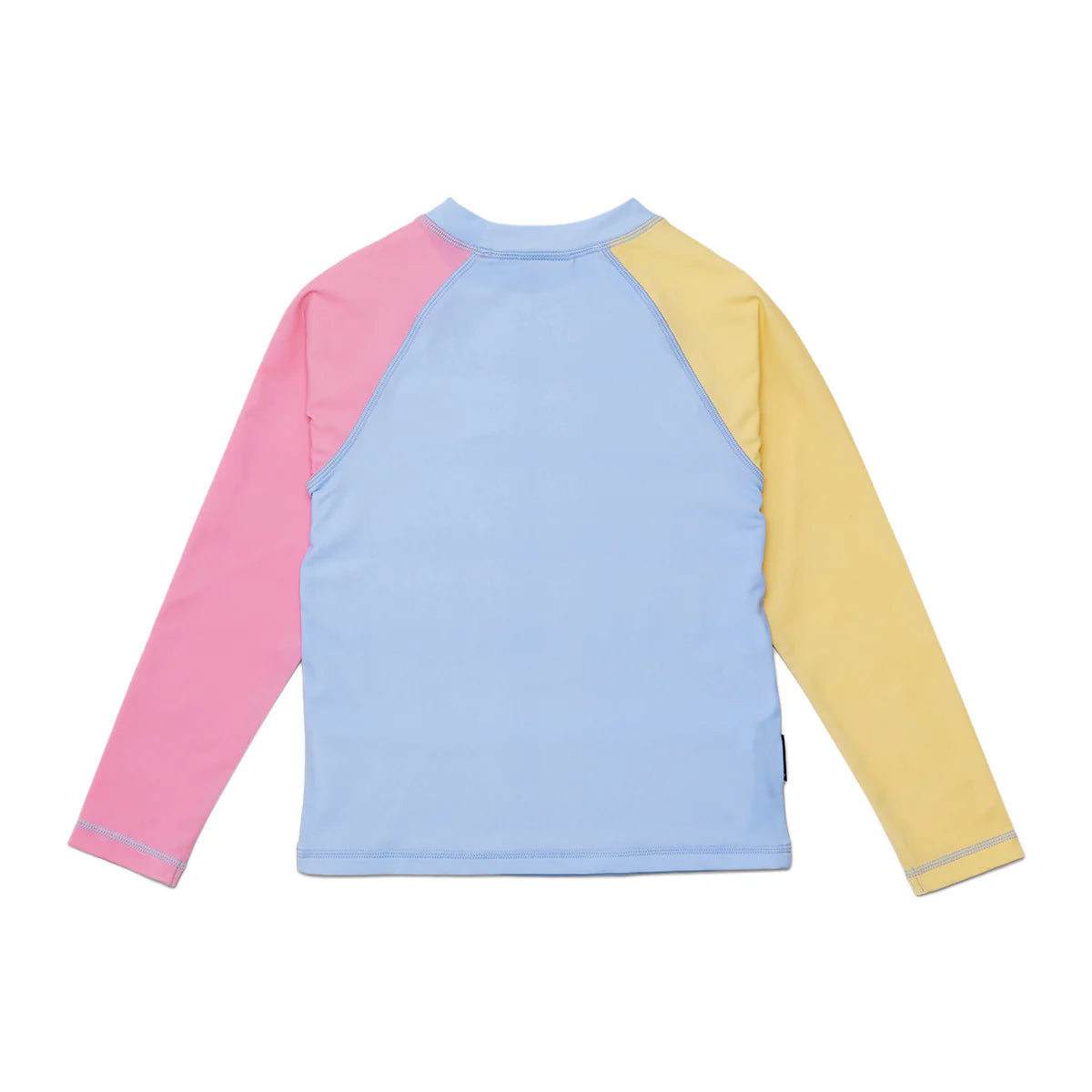 CRYWOLF LONG SLEEVE RASH VEST - POP COLOURBLOCK