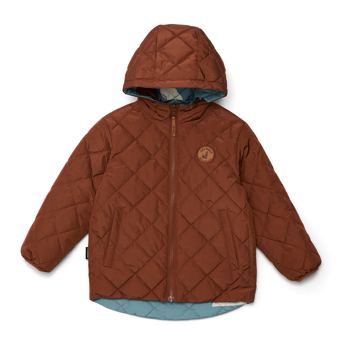 CRYWOLF REVERSIBLE ECO PUFFER MOVE MOUNTAINS