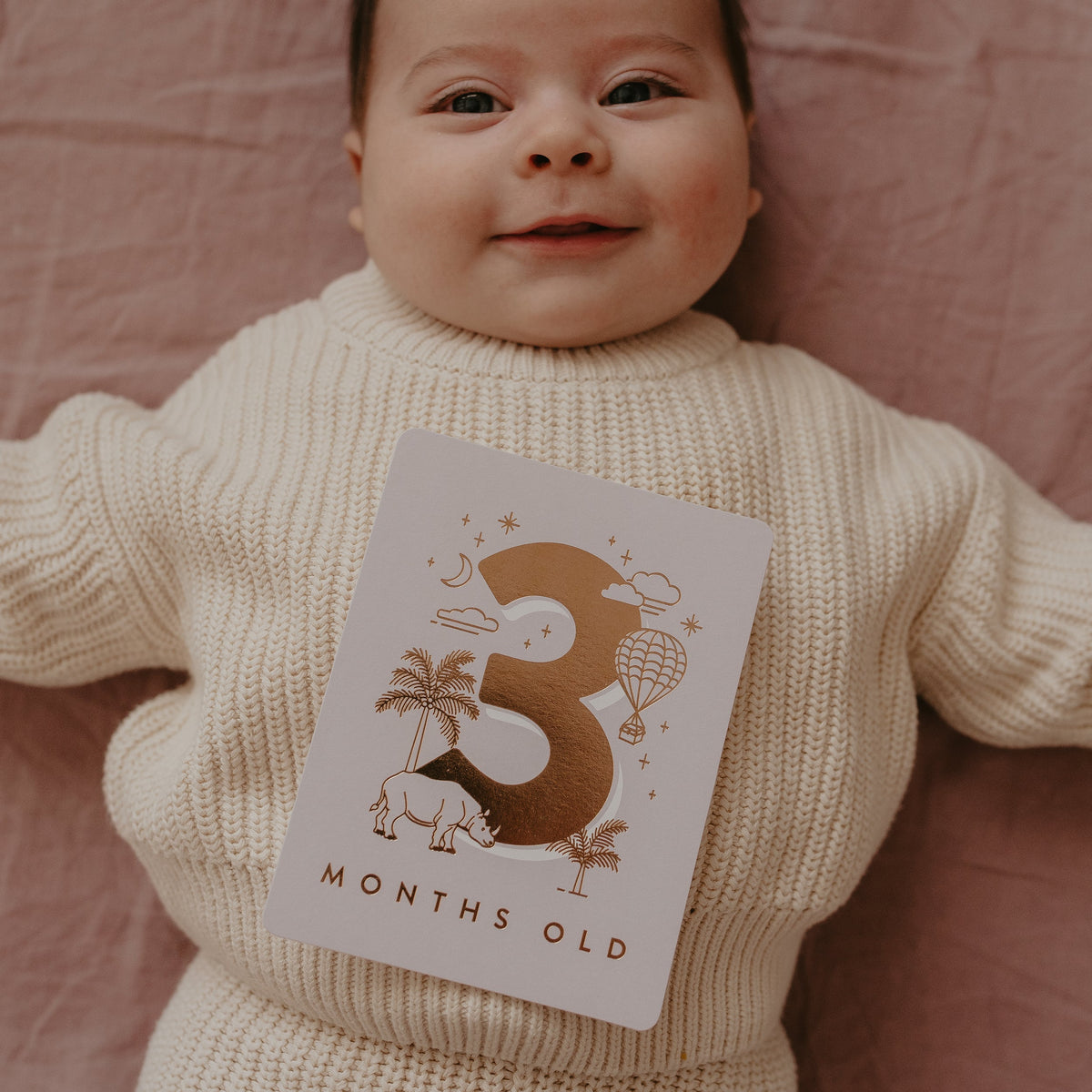 FOX & FALLOW BABY MILESTONE CARDS