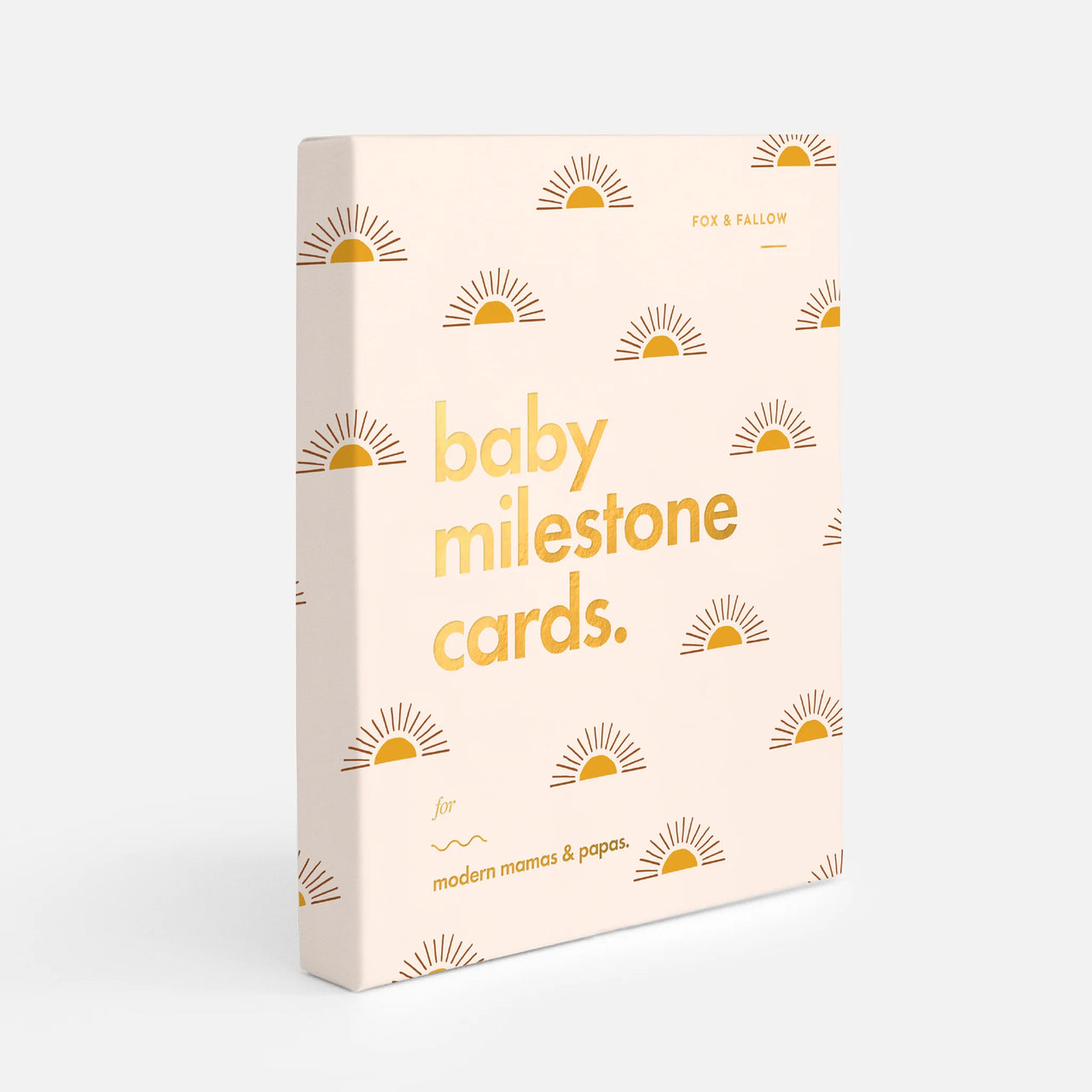 FOX & FALLOW BABY MILESTONE CARDS - BOHO