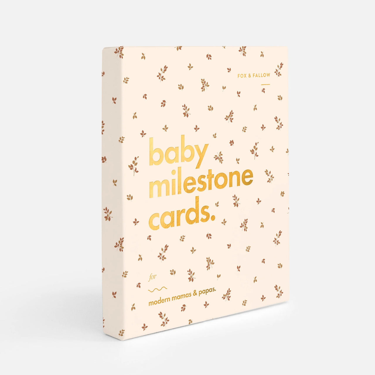 FOX & FALLOW BABY MILESTONE CARDS - BRODERIE