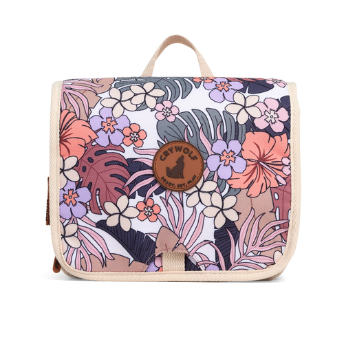 CRYWOLF COSMETIC BAG-TROPICAL FLORAL