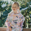 CRYWOLF HOODED TOWEL-TROPICAL FLORAL