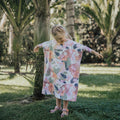 CRYWOLF HOODED TOWEL-TROPICAL FLORAL