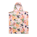 CRYWOLF HOODED TOWEL-TROPICAL FLORAL