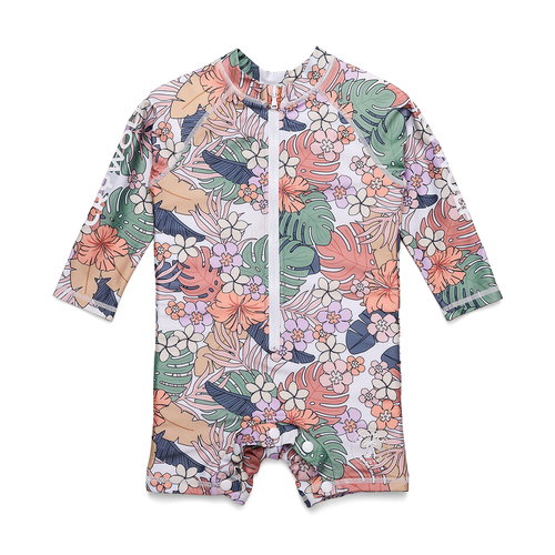 CRYWOLF RASH SUIT - TROPICAL FLORAL