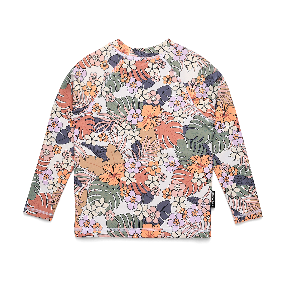 CRYWOLF RASH VEST - TROPICAL FLORAL