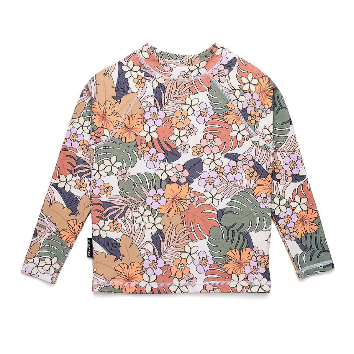 CRYWOLF RASH VEST - TROPICAL FLORAL