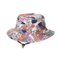 CRYWOLF REVERSIBLE BUCKET HAT-TROPICAL FLORAL