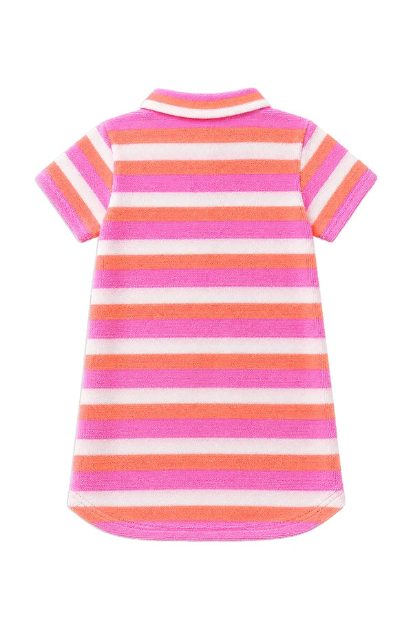 MILKY DAY DREAM TERRY TOWELLING DRESS