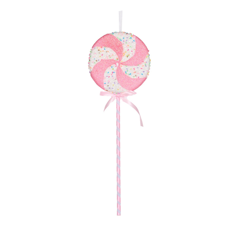 BLUE AND PINK SWIRL LOLLIPOP