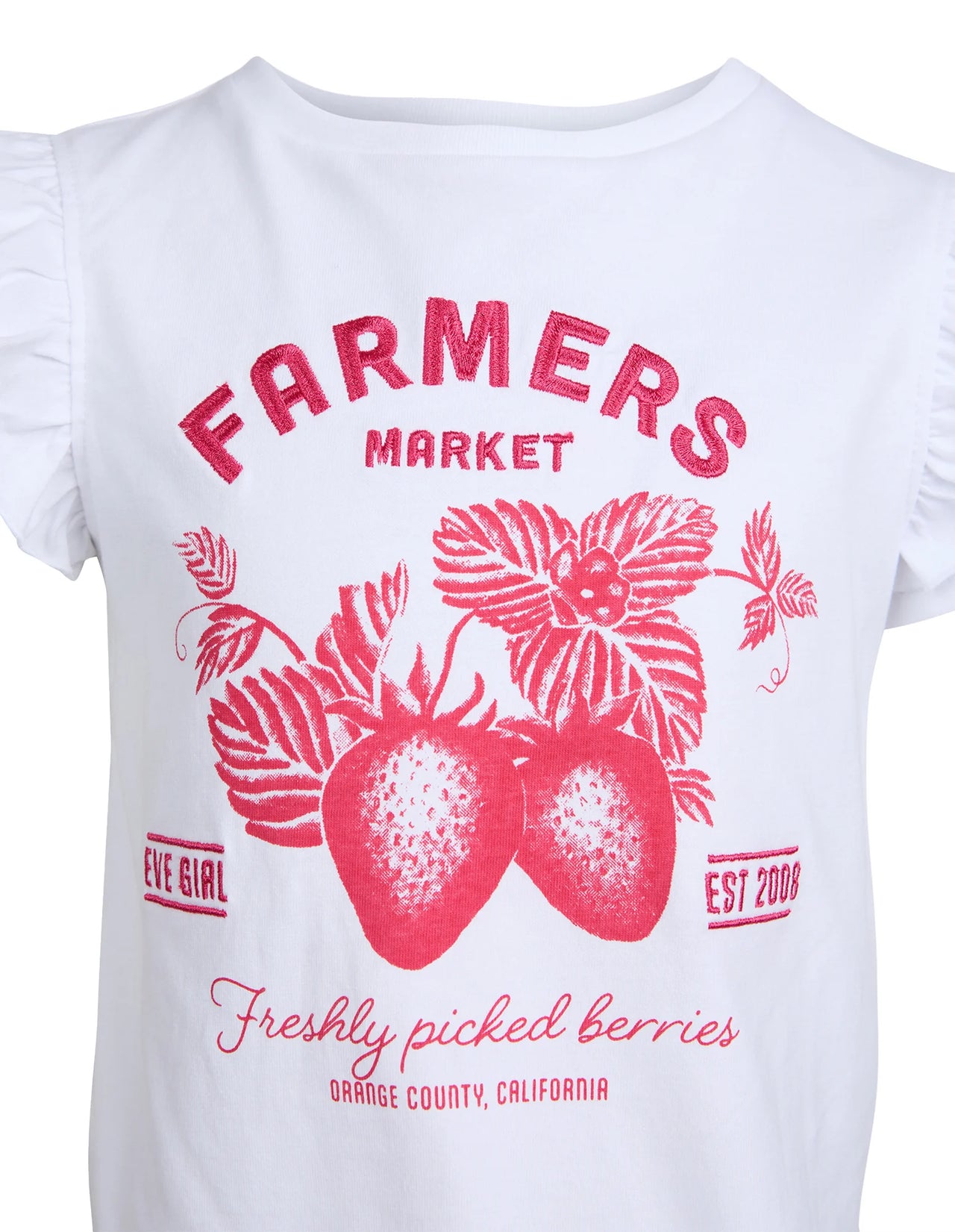 EVE GIRL FARMERS MARKET FRILL TEE