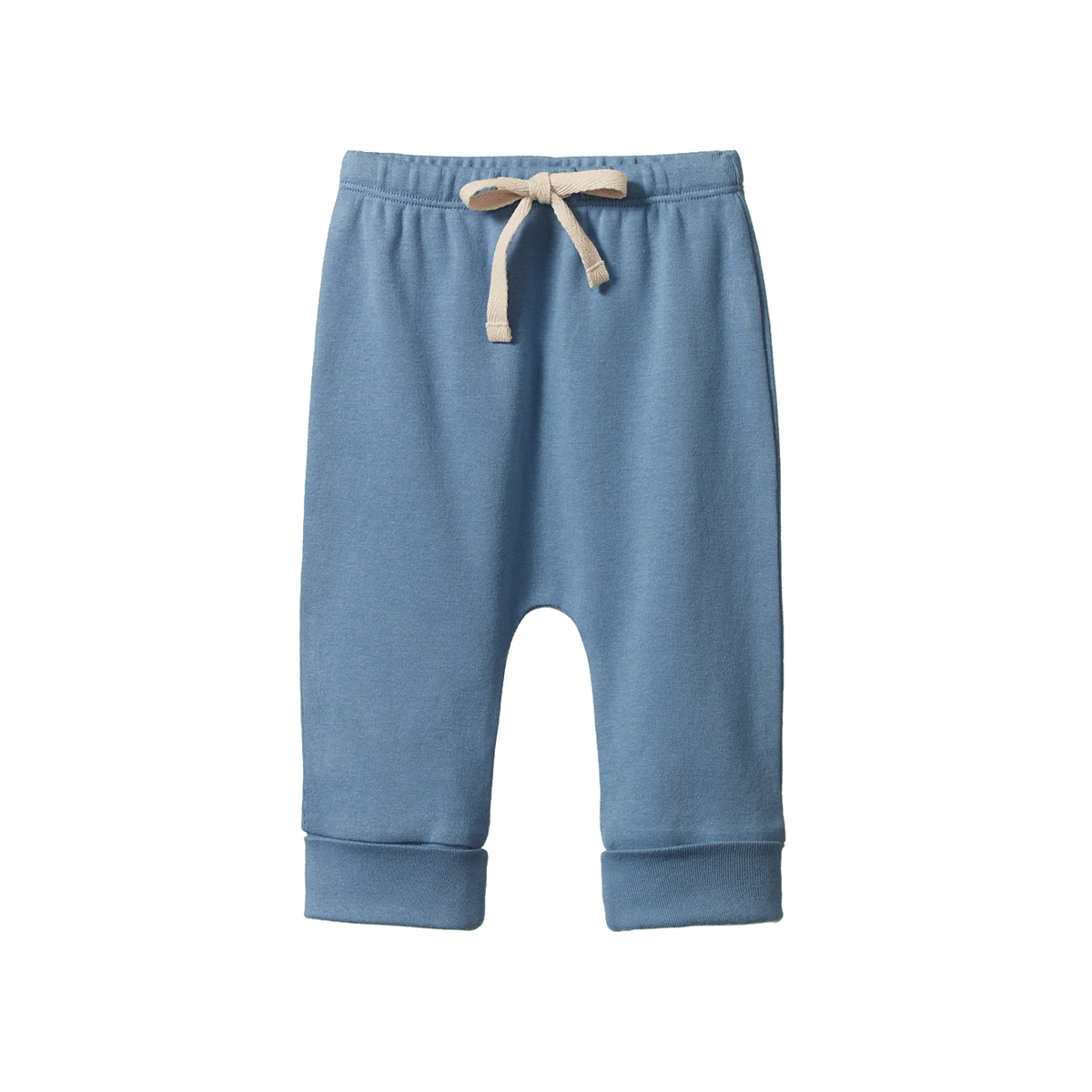 NATURE BABY DRAWSTRING PANTS JETTY