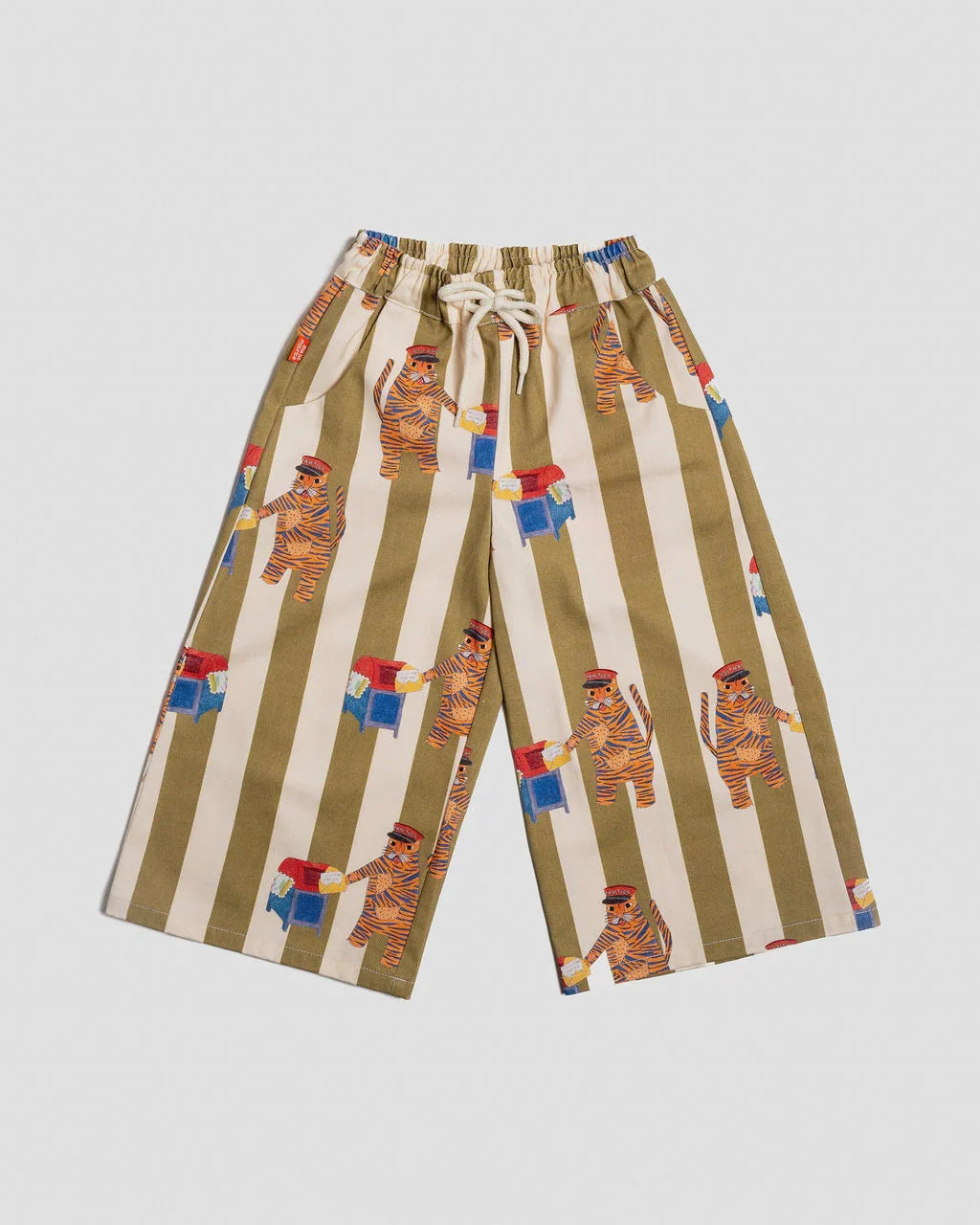 DAS IST MAURICE WIDE LEG PANTS - TIGER THE POSTIE