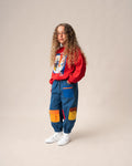 DAS IST MAURICE DENIM BARREL PANTS POCKETS