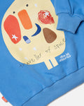 DAS IST MAURICE PULLOVER SKY BLUE SPACEMAN