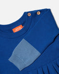 DAS IST MAURICE JACQUARD KNIT DRESS COLOUR BLOCK