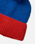 DAS IST MAURICE BEANIE RED & BLUE