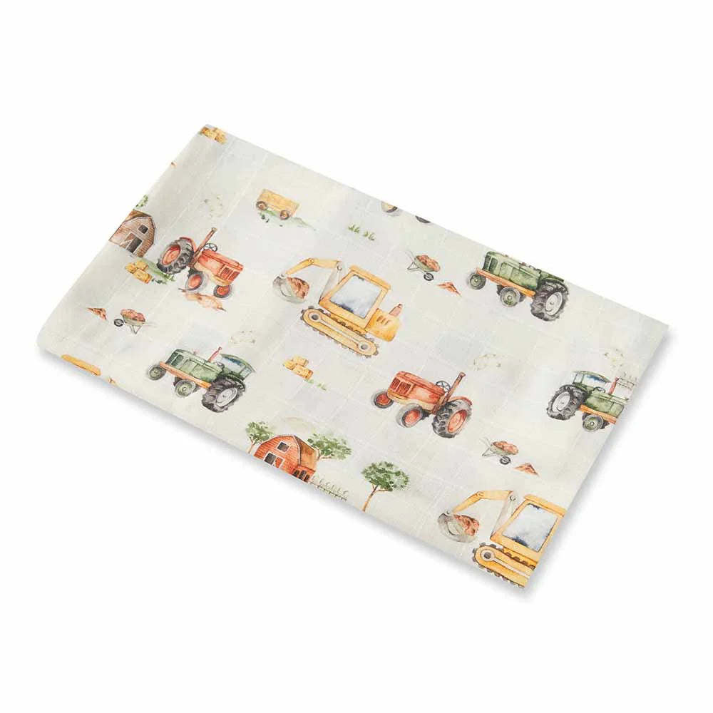 SNUGGLEHUNNY DIGGERS ORGANIC MUSLIN WRAP