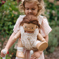 OLLI ELLA DINKUM DOLLS QUILTED CARRIER - GARDEN FLORAL